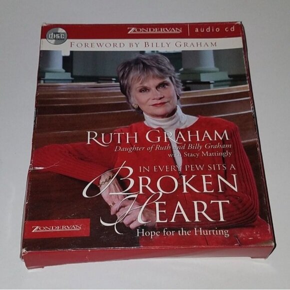 In Every Pew Sits A Broken Heart Abridged Audiobook Book 5 CDs Ruth Graham Hope - Picture 1 of 4